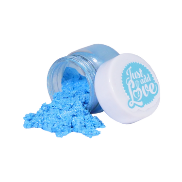Corante Em Pó Metálico Azul 7g - JustAddLove